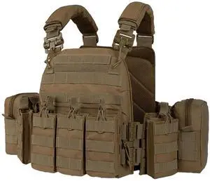 Tactical Outdoor Vest Quick Release Adjustable Hunting Vest with PALS Molle System Tactical Outdoor Vest Quick Release Adjustable Hunting Vest with PALS Molle System