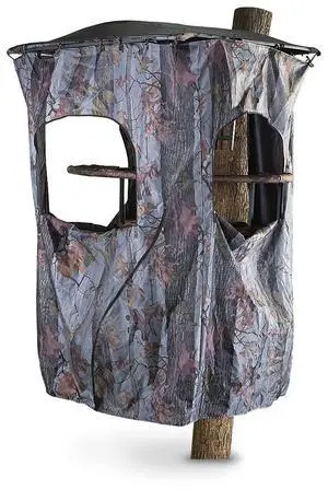 Universal Tree Stand Blind Kit for Hunting, Elevated Deer Blinds, Camo Tent Universal Tree Stand Blind Kit for Hunting, Elevated Deer Blinds, Camo Tent