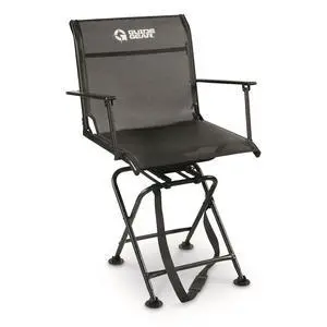 Big Boy Hunting Blind Chair with Armrests, Portable Folding Seat for Shooting, Comfortable Spin Swivel, 500-lb. Capacity Big Boy Hunting Blind Chair with Armrests, Portable Folding Seat for Shooting, Comfortable Spin Swivel, 500-lb. Capacity