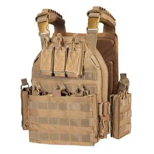 1000D Tactical Vest for Men Quick Release Modular Vest Adjustable Vest Outdoor 1000D Tactical Vest for Men Quick Release Modular Vest Adjustable Vest Outdoor