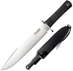 Trail Master 9.5" VG1 San Mai III Clip-Point Blade 5.125" Kray-Ex Handle Tactical Fixed Blade Knife w/Secure-Ex Sheath Trail Master 9.5" VG1 San Mai III Clip-Point Blade 5.125" Kray-Ex Handle Tactical Fixed Blade Knife w/Secure-Ex Sheath