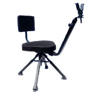 Ultimate Comfort Hunting Chair - Lightweight, Portable, Durable with Adjustable Backrest & Quiet Gun Rest - Turkey Hunting Chair - Fits Most Stocks Ultimate Comfort Hunting Chair - Lightweight, Portable, Durable with Adjustable Backrest & Quiet Gun Rest - Turkey Hunting Chair - Fits Most Stocks