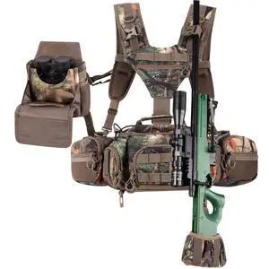 Hunting Backpack Hunting Fanny Pack with Harness Pouch,Turkey Hunting fanny Pack, Binocular Harness houlder-Supported Waist pack for Bow Rifle Hunting Backpack Hunting Fanny Pack with Harness Pouch,Turkey Hunting fanny Pack, Binocular Harness houlder-Supported Waist pack for Bow Rifle