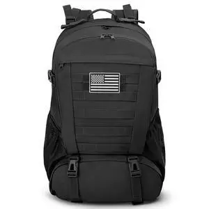 Tactical Backpack for Men Hiking Day Pack Molle Military Rucksack Waterproof 30L EDC Bag with USA Flag Patch Tactical Backpack for Men Hiking Day Pack Molle Military Rucksack Waterproof 30L EDC Bag with USA Flag Patch