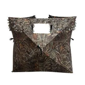 Pop Up 3 Sided Ground Blind for Deer Duck Turkey Hunting, Portable Quick Setup Lightweight 3 Panels Deer Hunting Blind Pop Up 3 Sided Ground Blind for Deer Duck Turkey Hunting, Portable Quick Setup Lightweight 3 Panels Deer Hunting Blind