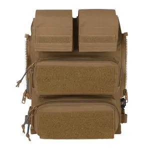 Tactical Modular Zip On Backpack for Vest JPC2.0 CPC AVS Zipper Molle Back Panel (CB) Tactical Modular Zip On Backpack for Vest JPC2.0 CPC AVS Zipper Molle Back Panel (CB)