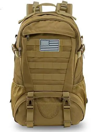 Tactical Backpack for Men Hiking Day Pack Molle Military Rucksack Waterproof 30L EDC Bag with USA Flag Patch Tactical Backpack for Men Hiking Day Pack Molle Military Rucksack Waterproof 30L EDC Bag with USA Flag Patch