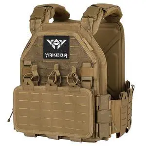 YAY YAKEDA Quick Release Tactical Laser-Cutting Vest Multicam Lightweight Vest YAY YAKEDA Quick Release Tactical Laser-Cutting Vest Multicam Lightweight Vest