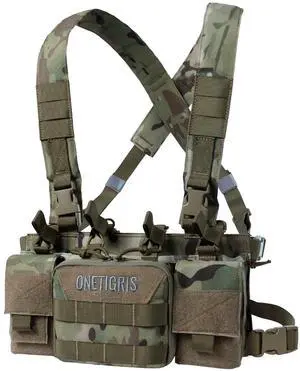 Chest Rig, MOLLE Chest Rigs Tactical Chest Rig Dangler Pouch Utility Admin Pouch for Hunting Shooting Hiking Chest Rig, MOLLE Chest Rigs Tactical Chest Rig Dangler Pouch Utility Admin Pouch for Hunting Shooting Hiking