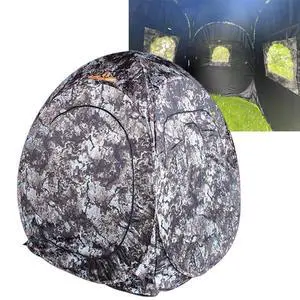 Run & Gun Series 1-3 Pereson Pop-Up Ground Blind, Hunting Bilnd for Deer, Turkey Duck Hunting, Bow Hunting Run & Gun Series 1-3 Pereson Pop-Up Ground Blind, Hunting Bilnd for Deer, Turkey Duck Hunting, Bow Hunting