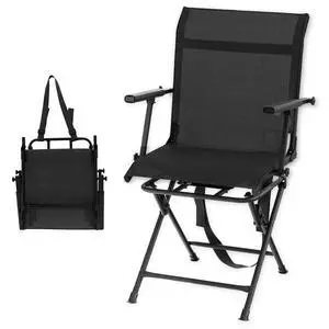 Hunting Chair, 360 Degree Swivel Hunting Blind Chair with Carry Handle, 330 lbs Capacity, Comfortable, Waterproof, Portable and Silent Folding Dove Hunting Chair for Blinds Hunting Chair, 360 Degree Swivel Hunting Blind Chair with Carry Handle, 330 lbs Capacity, Comfortable, Waterproof, Portable and Silent Folding Dove Hunting Chair for Blinds