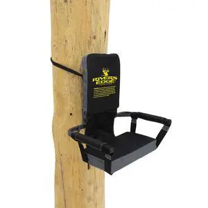 Rivers Edge Lounger Tree Seat, Hunt from The Ground, 3-Inch Foam Padded Seat, Padded Armrests, Folds for Transport, RE761 Rivers Edge Lounger Tree Seat, Hunt from The Ground, 3-Inch Foam Padded Seat, Padded Armrests, Folds for Transport, RE761