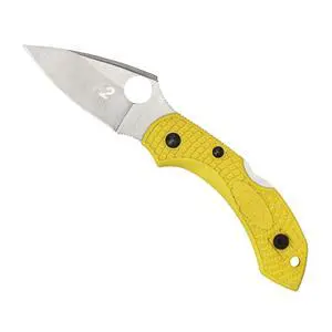 Dragonfly 2 Salt Folding Pocket Knife, PlainEdge | 5.58" Overall Length, 2.28" H-2 Steel Blade, FRN Handle, Back Lock, Hollow Grind Dragonfly 2 Salt Folding Pocket Knife, PlainEdge | 5.58" Overall Length, 2.28" H-2 Steel Blade, FRN Handle, Back Lock, Hollow Grind