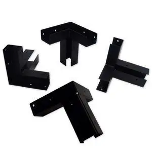 Elevated Platform Brackets (Set of 4) | Powder Coated 11 Gauge Heavy Duty Steel, 4x4 Channels, Elevated Platform Mounts for Hunting Blind, Deer Stand Bracket 4x4 Elevated Platform Brackets (Set of 4) | Powder Coated 11 Gauge Heavy Duty Steel, 4x4 Channels, Elevated Platform Mounts for Hunting Blind, Deer Stand Bracket 4x4