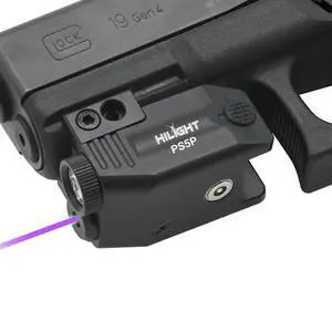 Tactical Primal Series - 400 Lumens Flashlight w/Strobe & Single Purple Laser - Aircraft Grade Aluminum, Magnetic Rechargeable Battery - Rail Mount Light & Laser Class IIIA, <5mW Tactical Primal Series - 400 Lumens Flashlight w/Strobe & Single Purple Laser - Aircraft Grade Aluminum, Magnetic Rechargeable Battery - Rail Mount Light & Laser Class IIIA, <5mW