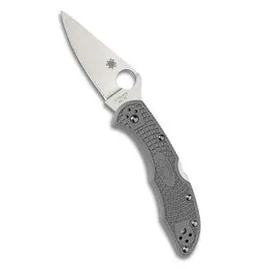 Delica 4 Lightweight 7.15" Signature Folding Knife with 2.90" Flat-Ground Steel Blade and High-Strength FRN Handle - PlainEdge Grind Delica 4 Lightweight 7.15" Signature Folding Knife with 2.90" Flat-Ground Steel Blade and High-Strength FRN Handle - PlainEdge Grind