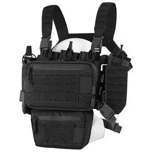 Chest Rig-Tactical Chest RigMolle Modular Micro Fight Chest Rigs Adjustable&Detachable with 5.56/7.62 Magazine Pouch Chest Rig-Tactical Chest RigMolle Modular Micro Fight Chest Rigs Adjustable&Detachable with 5.56/7.62 Magazine Pouch