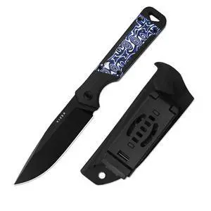 Militaw Fixed Blade Knife with Sheath, D2 Blade Camping Knife with G10 & Micarta Handle, Fixed Blade EDC Knives for Men Women Gift, Outdoor Hunting Hiking Survival Knives 1067M3 Militaw Fixed Blade Knife with Sheath, D2 Blade Camping Knife with G10 & Micarta Handle, Fixed Blade EDC Knives for Men Women Gift, Outdoor Hunting Hiking Survival Knives 1067M3
