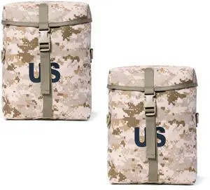 2Pcs US Military MOLLE Sustainment Pouch, Army Utility Pouch 2Pcs US Military MOLLE Sustainment Pouch, Army Utility Pouch