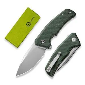 Pocket Knife for EDC, Regulatron Folding Knife for Men with Flipper Opener, Liner Lock, 2.98" Nitro-V Blade Micarta Handle for Camping, Hunting C23006-2 Pocket Knife for EDC, Regulatron Folding Knife for Men with Flipper Opener, Liner Lock, 2.98" Nitro-V Blade Micarta Handle for Camping, Hunting C23006-2