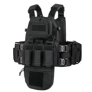 Great Tactical Outdoor Vest for Men Multifunctional Modular Molle Vest with Metal Buckles Great Tactical Outdoor Vest for Men Multifunctional Modular Molle Vest with Metal Buckles