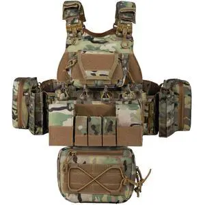 YAKEDA Outdoor Training Vest With PALS System MultiFunctional MOLLE Quick Release Vest- For Hiking, Camping Training YAKEDA Outdoor Training Vest With PALS System MultiFunctional MOLLE Quick Release Vest- For Hiking, Camping Training