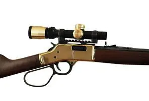 Brass Scope for Henry Big Boy & Lever Action Rifles Brass Scope for Henry Big Boy & Lever Action Rifles