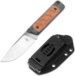 Smolt Fixed Blade Knife with Sheath, 2.93 154CM Steel Micarta & Mkuruti Handle Fixed blade Knives, Drop Point Fixed Knife Small EDC Knife for Men Women Camping Pocket Knife 1063C1 Smolt Fixed Blade Knife with Sheath, 2.93 154CM Steel Micarta & Mkuruti Handle Fixed blade Knives, Drop Point Fixed Knife Small EDC Knife for Men Women Camping Pocket Knife 1063C1