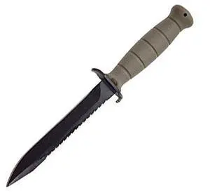 KD039179 Fixed Field Knife w/Saw 6.5" Blade 11.4" Overall FDE KD039179 Fixed Field Knife w/Saw 6.5" Blade 11.4" Overall FDE