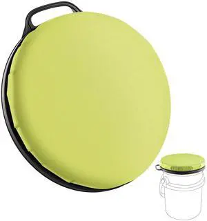 5 Gallon Bucket Seat for Yeti Only, 360 Degree Swivel Load Out Bucket Seat, 5 Gal Foam Cushion Bucket Lid Seats with Padded Top for Hunting Fishing Camping Outdoor 5 Gallon Bucket Seat for Yeti Only, 360 Degree Swivel Load Out Bucket Seat, 5 Gal Foam Cushion Bucket Lid Seats with Padded Top for Hunting Fishing Camping Outdoor