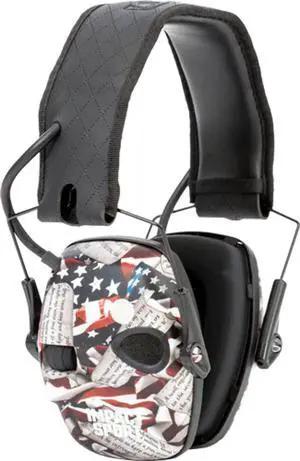 Impact Sport Bluetooth Shooting Earmuff, Black, 21dB Noise Attenuation, Unisex-Youth/Adults Impact Sport Bluetooth Shooting Earmuff, Black, 21dB Noise Attenuation, Unisex-Youth/Adults
