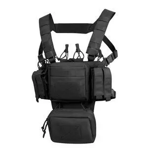 Tactical Chest Rig, Adjustable&Detachable Molle Chest Rigs with Mag Pouch Tactical Chest Rig, Adjustable&Detachable Molle Chest Rigs with Mag Pouch