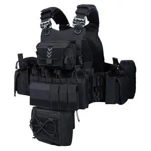 Quick Release Tactical Outdoor Vest for Ment Adjustable Breathable Weighted Vest Quick Release Tactical Outdoor Vest for Ment Adjustable Breathable Weighted Vest