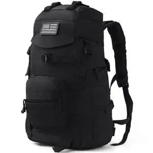 50L Tactical Backpack for Men and Women, Water-Resistant Molle Rucksack, Large Military Assault Pack for Hiking, Hunting, Camping, Gym & Outdoor Survival Black 50L Tactical Backpack for Men and Women, Water-Resistant Molle Rucksack, Large Military Assault Pack for Hiking, Hunting, Camping, Gym & Outdoor Survival Black