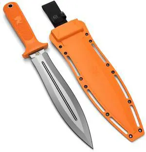 ODENWOLF W-SowCatcher Fixed Blade Knife with Sheath - Large Hunting-Knife made of D2 steel - Big Fixed Blade Double Edge Knives with TPE Handle ODENWOLF W-SowCatcher Fixed Blade Knife with Sheath - Large Hunting-Knife made of D2 steel - Big Fixed Blade Double Edge Knives with TPE Handle
