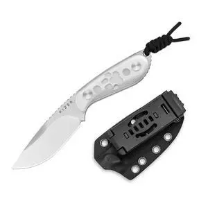 Buddy Fixed Blade Knife, 3" AEB-L Steel Camping Knife with White Acrylic Handle, Compact EDC Fixed Blade Knives with Sheath for Hiking & Camping 1081A4 Buddy Fixed Blade Knife, 3" AEB-L Steel Camping Knife with White Acrylic Handle, Compact EDC Fixed Blade Knives with Sheath for Hiking & Camping 1081A4