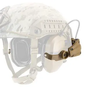 ARC Rail Adapter for Fast Series Helmets Compatible with Walker's Razor Earmuffs ARC Rail Adapter for Fast Series Helmets Compatible with Walker's Razor Earmuffs