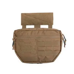 Tactical Drop Dump Pouch Molle Tool Pouch with Hook & Loop Carrying Kit Bag for Tactical Vest Chest Rig Tactical Drop Dump Pouch Molle Tool Pouch with Hook & Loop Carrying Kit Bag for Tactical Vest Chest Rig