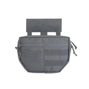 Tactical Drop Dump Pouch Molle Tool Pouch with Hook & Loop Carrying Kit Bag for Tactical Vest Chest Rig Tactical Drop Dump Pouch Molle Tool Pouch with Hook & Loop Carrying Kit Bag for Tactical Vest Chest Rig