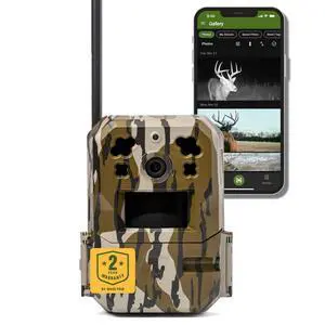 Edge Pro Cellular Trail Camera - Auto Connect, Nationwide Coverage, False Trigger Elimination Tech,1080p Video with HD Audio, 100ft Detection Range Edge Pro Cellular Trail Camera - Auto Connect, Nationwide Coverage, False Trigger Elimination Tech,1080p Video with HD Audio, 100ft Detection Range