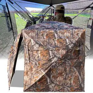 SPUR Collector 3 Person Hunting Blind, Portable Ground Blind with Silent Windows, Portable Durable Hunting Tent for Deer & Turkey Hunting SPUR Collector 3 Person Hunting Blind, Portable Ground Blind with Silent Windows, Portable Durable Hunting Tent for Deer & Turkey Hunting