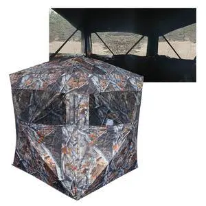 SPUR Collector 3 Person Hunting Blind, Portable Ground Blind with Silent Windows, Portable Durable Hunting Tent for Deer & Turkey Hunting SPUR Collector 3 Person Hunting Blind, Portable Ground Blind with Silent Windows, Portable Durable Hunting Tent for Deer & Turkey Hunting