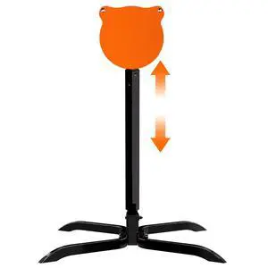 Target Stand System 3/8" Thick Shooting Target Kit Combination AR500 Steel Shooting Target with Height Adjustable Stand Mount for Outdoor Range and Shooting Practice Target Stand System 3/8" Thick Shooting Target Kit Combination AR500 Steel Shooting Target with Height Adjustable Stand Mount for Outdoor Range and Shooting Practice
