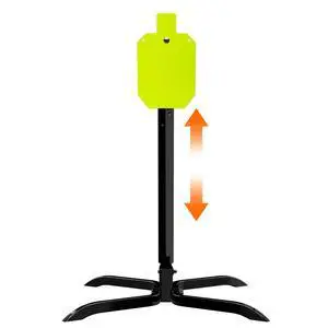 Target Stand System 3/8" Thick Shooting Target Kit Combination AR500 Steel Shooting Target with Height Adjustable Stand Mount for Outdoor Range and Shooting Practice Target Stand System 3/8" Thick Shooting Target Kit Combination AR500 Steel Shooting Target with Height Adjustable Stand Mount for Outdoor Range and Shooting Practice