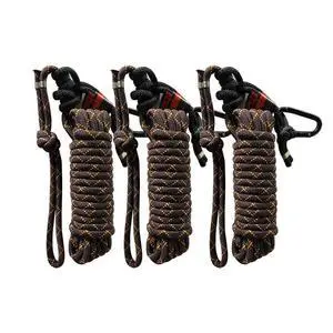 HUNDERBAY Hunting Safety Linemans Rope 8ft/30ft, Rope-Style Tree Strap for Tree-Stand Hunting and Climbing HUNDERBAY Hunting Safety Linemans Rope 8ft/30ft, Rope-Style Tree Strap for Tree-Stand Hunting and Climbing