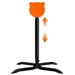 Target Stand System 3/8" Thick Shooting Target Kit Combination AR500 Steel Shooting Target with Height Adjustable Stand Mount for Outdoor Range and Shooting Practice Target Stand System 3/8" Thick Shooting Target Kit Combination AR500 Steel Shooting Target with Height Adjustable Stand Mount for Outdoor Range and Shooting Practice