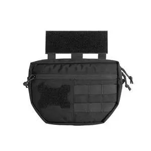 Tactical Drop Dump Pouch Molle Tool Pouch with Hook & Loop Carrying Kit Bag for Tactical Vest Chest Rig Tactical Drop Dump Pouch Molle Tool Pouch with Hook & Loop Carrying Kit Bag for Tactical Vest Chest Rig