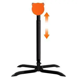 Target Stand System 3/8" Thick Shooting Target Kit Combination AR500 Steel Shooting Target with Height Adjustable Stand Mount for Outdoor Range and Shooting Practice Target Stand System 3/8" Thick Shooting Target Kit Combination AR500 Steel Shooting Target with Height Adjustable Stand Mount for Outdoor Range and Shooting Practice