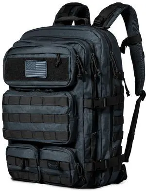 Backpack for Men and Women 50L Backpack 2.4x Stronger Large Military Molle Rucksack, Bugout Backpack Outdoors Backpack for Men and Women 50L Backpack 2.4x Stronger Large Military Molle Rucksack, Bugout Backpack Outdoors