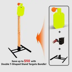 AR500 Steel Hostage Reactive Shooting Target - 3/8" Thick with 2x4 Target Stand AR500 Steel Hostage Reactive Shooting Target - 3/8" Thick with 2x4 Target Stand